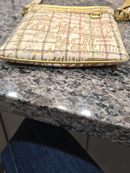 Coach Tattersall Graffiti Swingpack - COA - Picture 10 of 17